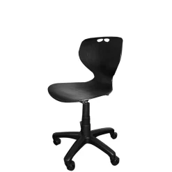 Skolebord 70x60 cm med 1 stol mørkegrå