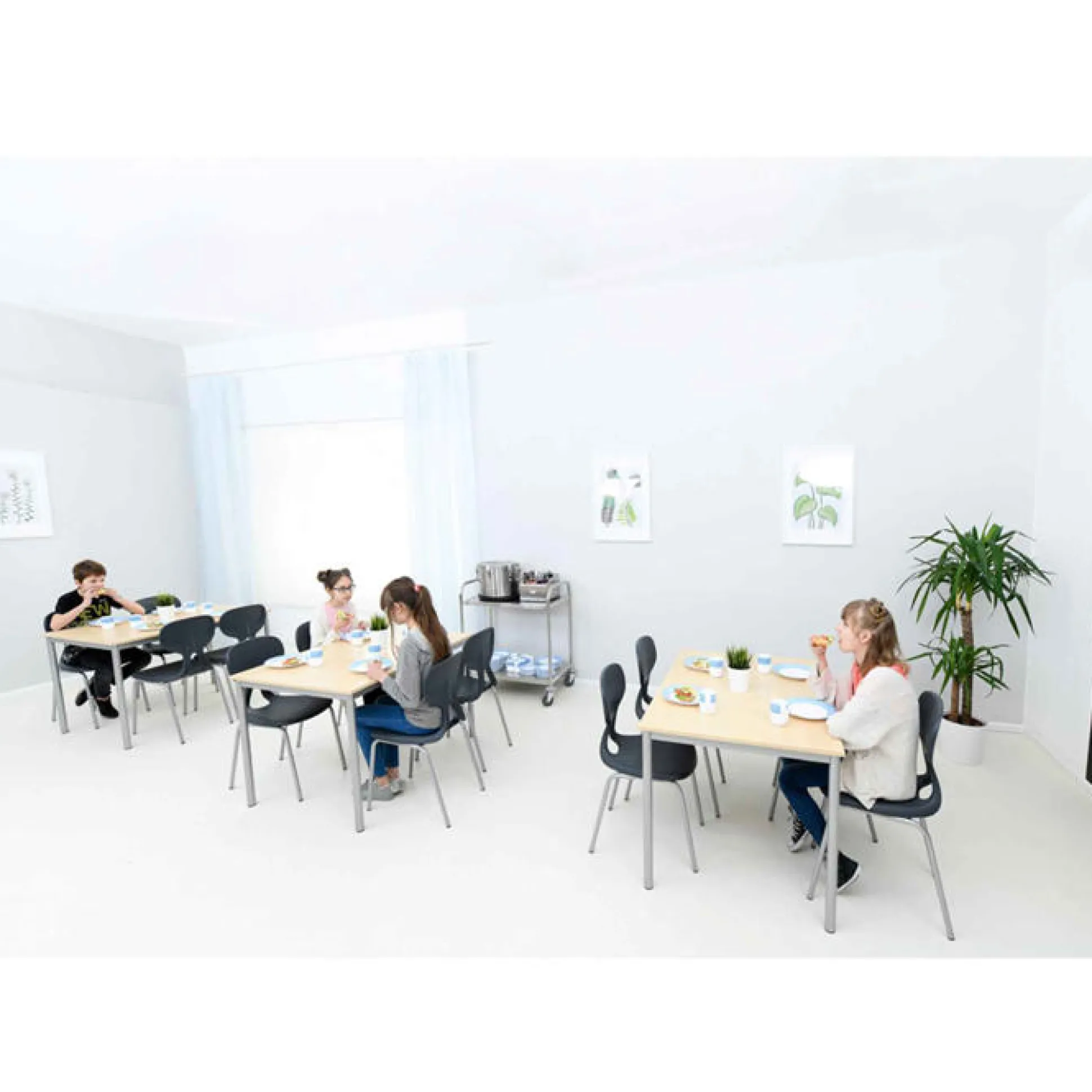 Skolestol plast Colores ben