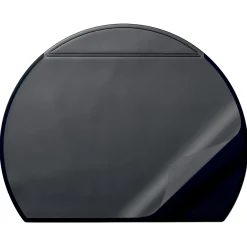 Skriveunderlag halvcirkel med dækplade