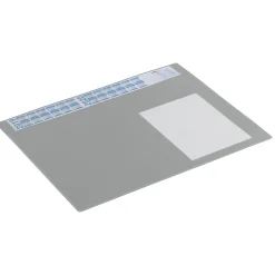 Skriveunderlag med udskiftelig dækplade