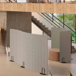 Skærmvæg Flow 320x137h cm.