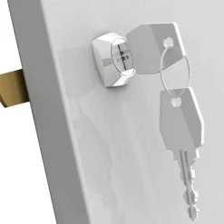 Skydedørsskab Arkilux II 40x95x80h cm