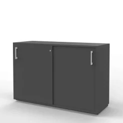 Skydedørsskab Jive med 4 rum