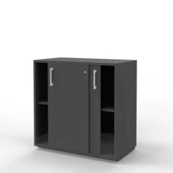 Skydedørsskab Jive med 4 rum