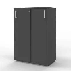 Skydedørsskab Jive med 6 rum