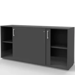 Skydedørsskab Jive med 4 rum