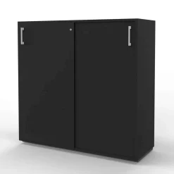 Skydedørsskab Jive med 6 rum