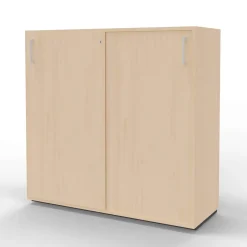 Skydedørsskab Jive med 6 rum