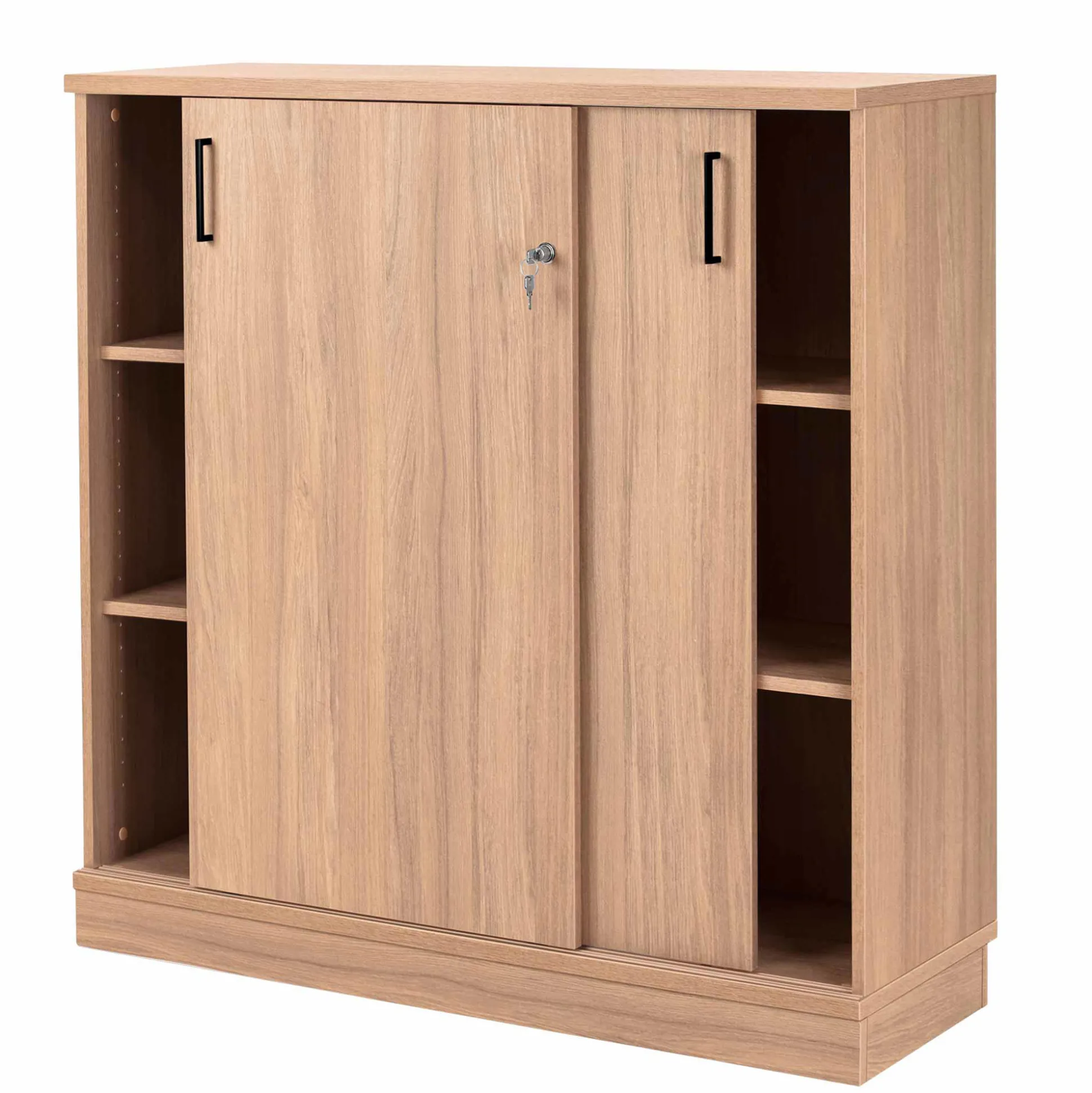 Skydedørsskab med 2x3 rum - EP Xtra