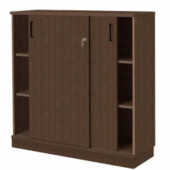 Skydedørsskab med 2x3 rum - EP Xtra