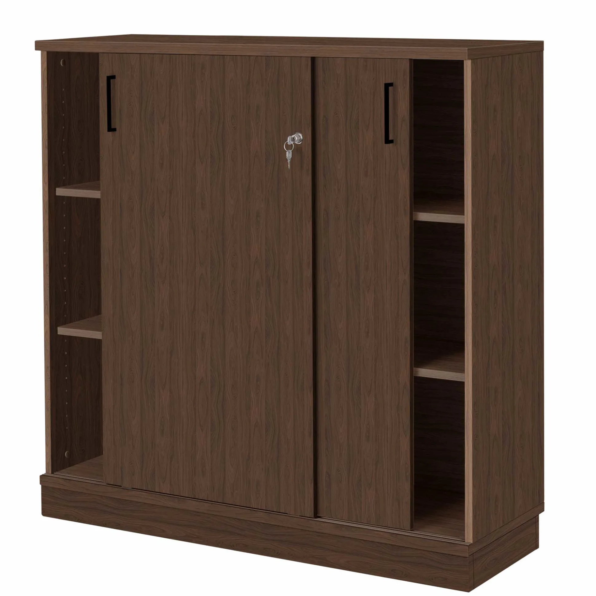 Skydedørsskab med 2x3 rum - EP Xtra