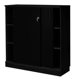 Skydedørsskab med 2x3 rum - EP Xtra