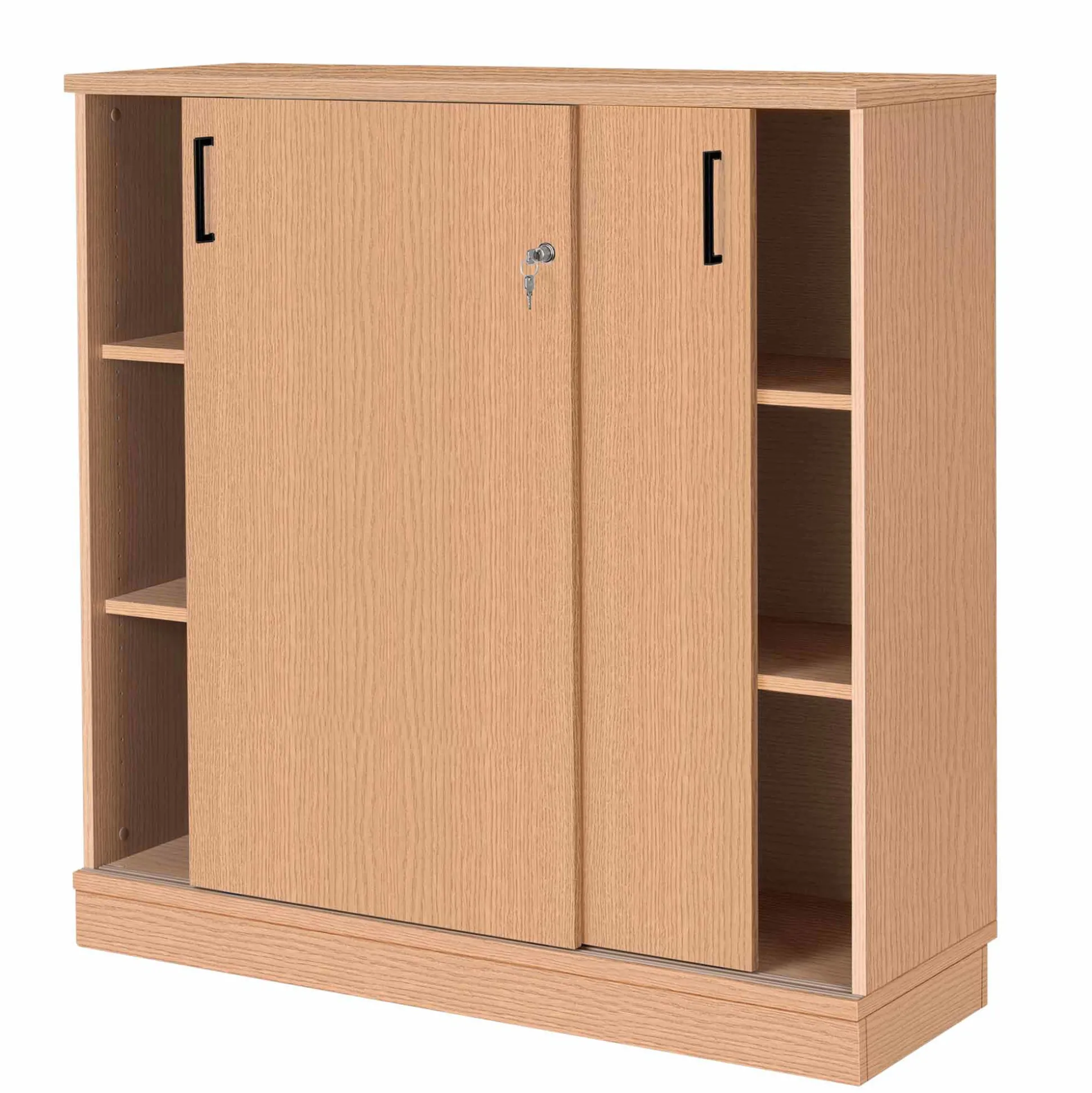 Skydedørsskab med 2x3 rum - EP Xtra