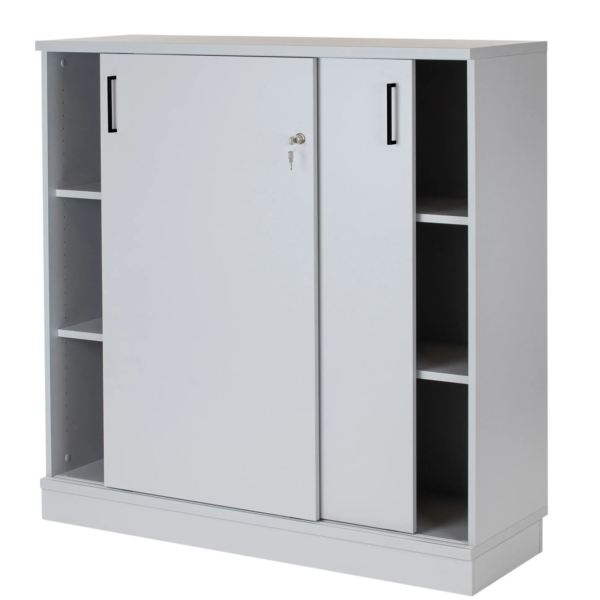 Skydedørsskab med 2x3 rum - EP Xtra