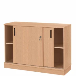 Skydedørsskab med 2x2 rum - EP Xtra