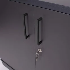 Skydedørsskab med 2x2 rum - EP Xtra