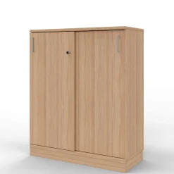 Skydedørsskab med 2x3 rum - EP Xtra