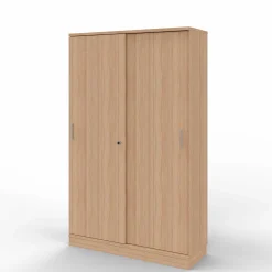 Skydedørsskab med 2x5 rum - EP Xtra
