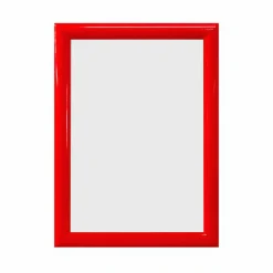 Snapramme, A1, rød, 25 mm kant