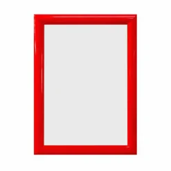 Snapramme, A1, rød, 25 mm kant