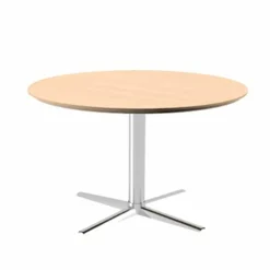 Sofabord Switch Ø90 cm, blankt stel