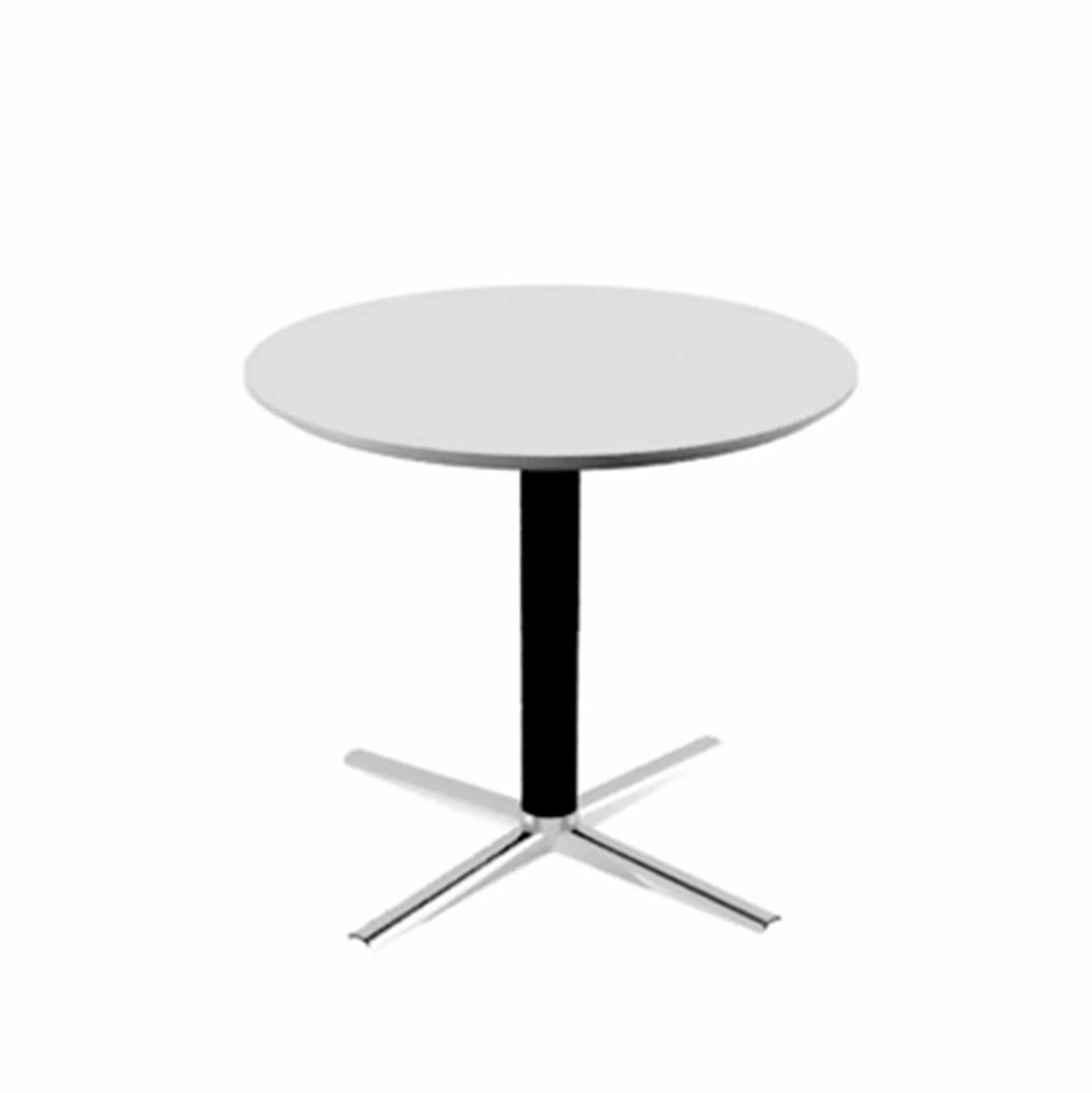 Sofabord Switch Ø70 cm, sort stel