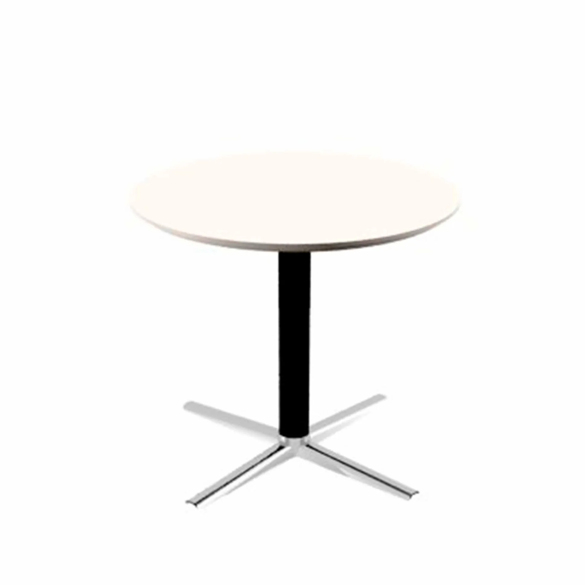 Sofabord Switch Ø70 cm, sort stel