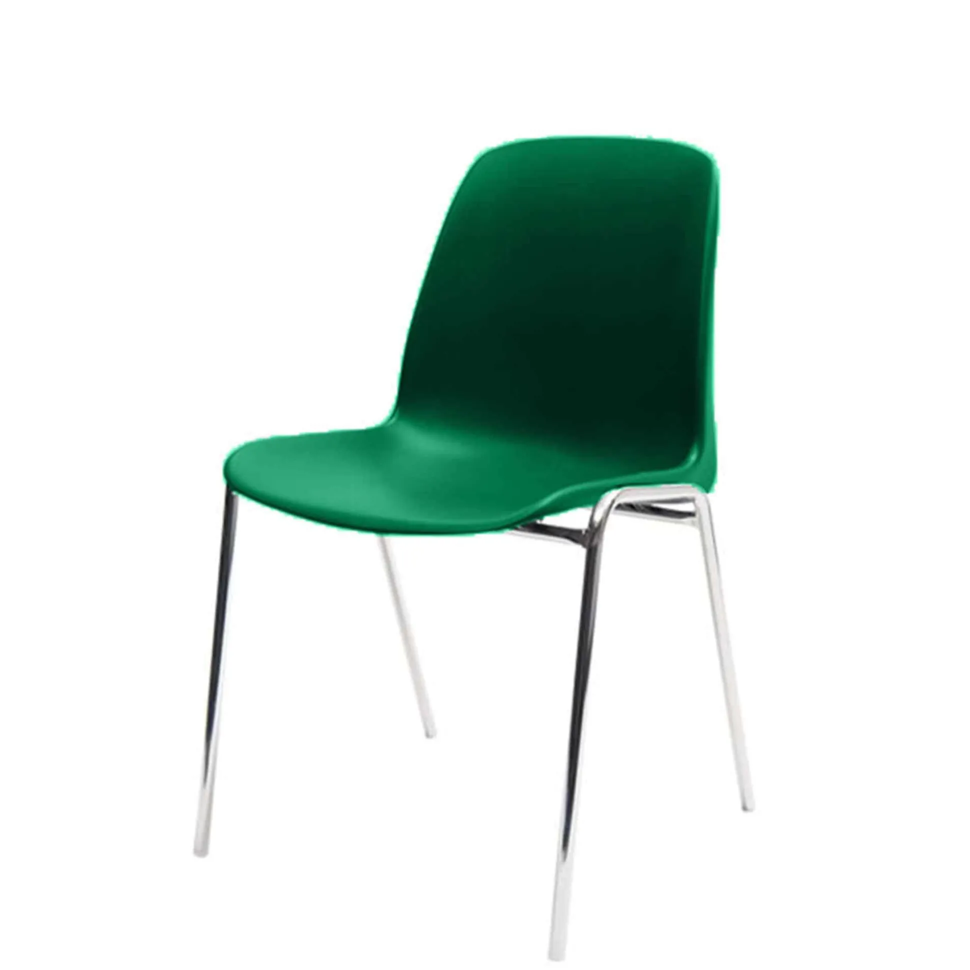 Stabelstol Oporto Xtra, blankt stel