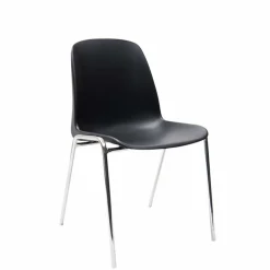 Stabelstol Oporto Xtra, blankt stel