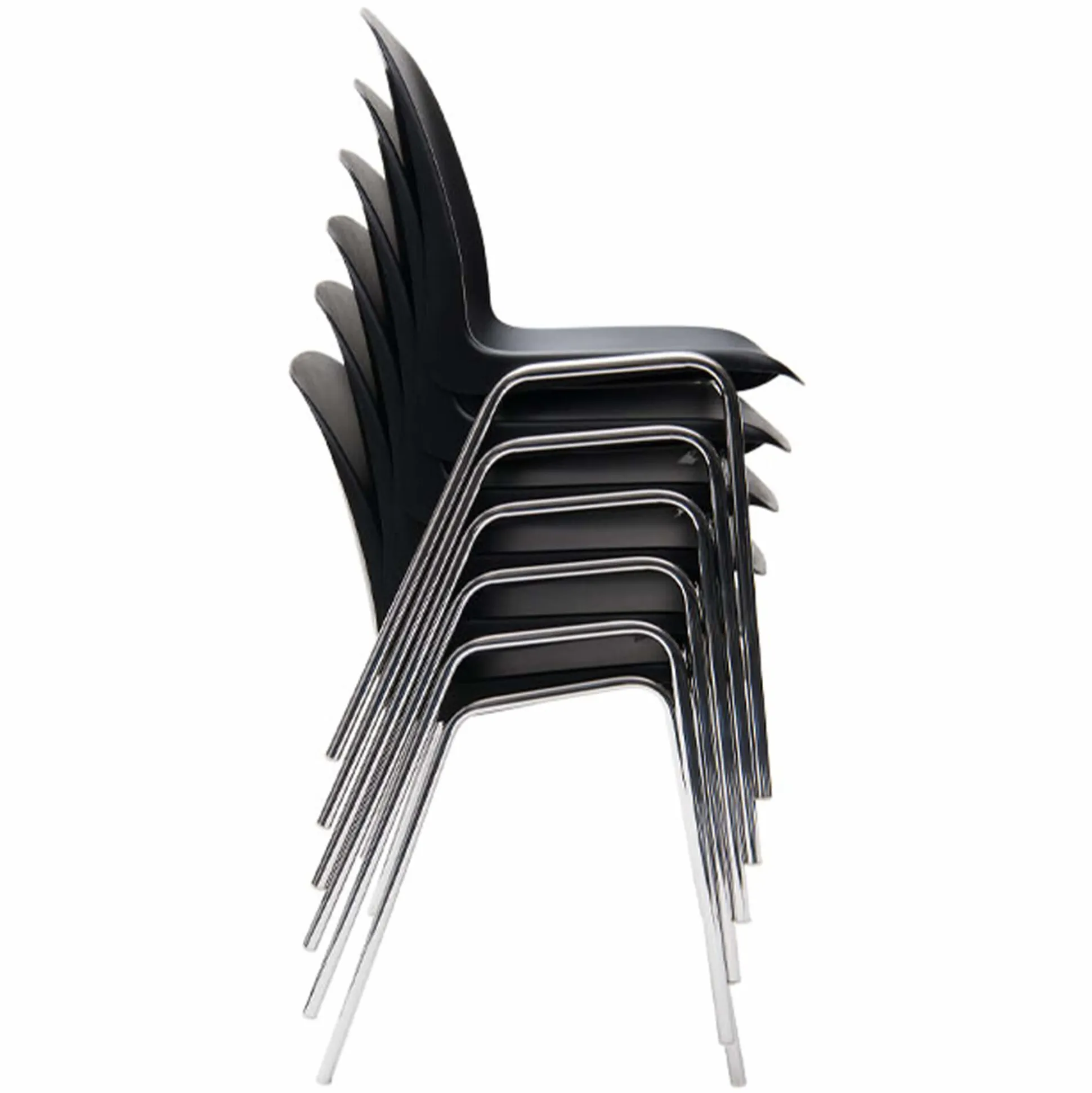 Stabelstol Oporto Xtra, blankt stel