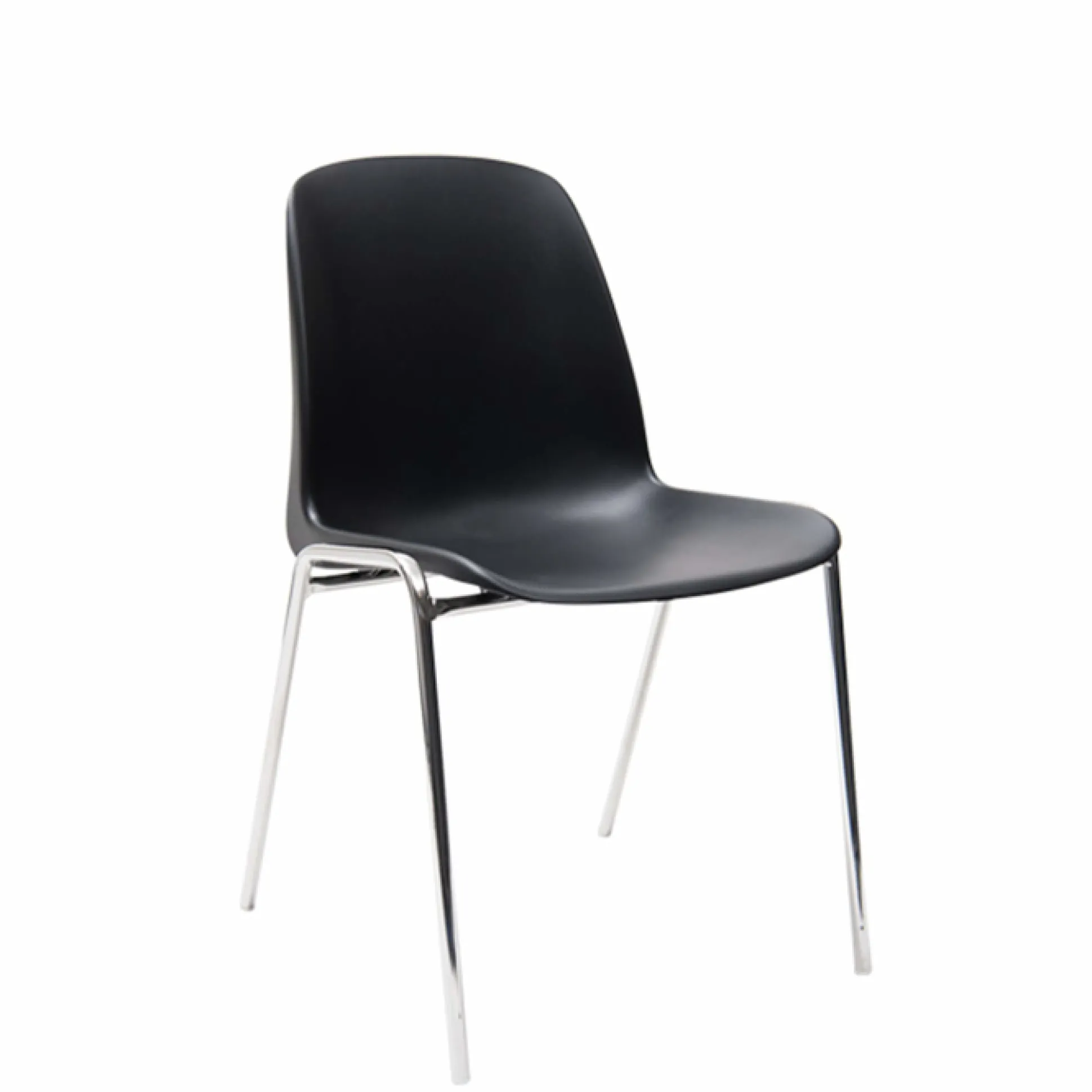 Stabelstol Oporto Xtra, blankt stel