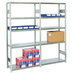 Stålreol HI280, 2 fag, 60x205x210h cm