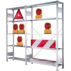 Stålreol Meta, 2 fag, 30x200x200h cm