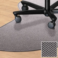 Stoleunderlag dråbeform 120x120 i tæppe