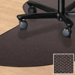 Stoleunderlag dråbeform 120x120 i tæppe