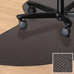 Stoleunderlag dråbeform 150x120 i tæppe