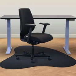 Stoleunderlag dråbeform 150x120 i tæppe