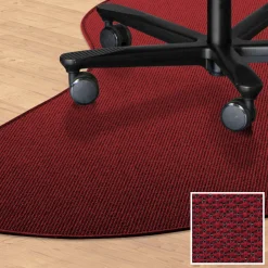 Stoleunderlag dråbeform 180x120 i tæppe