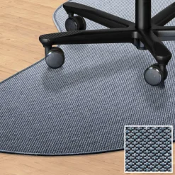 Stoleunderlag dråbeform 180x120 i tæppe