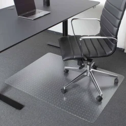 Stoleunderlag Floorlux m/pigge 90x120 cm.