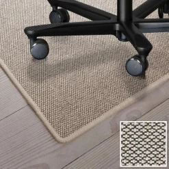 Stoleunderlag 150x120 i tæppe