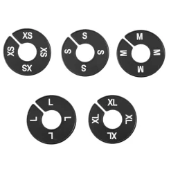 Størrelsesskiller sampak, sort