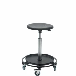 Taburet Smile m. værktøjshylde, høj