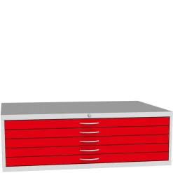 Tegningsskab Arkilux A0 134x101x44h cm