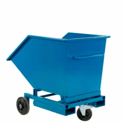 Tipvogn 300 liter blå