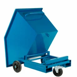 Tipvogn 300 liter blå