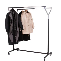 Tøjstativ 910, m. dobbelt bøjlestang