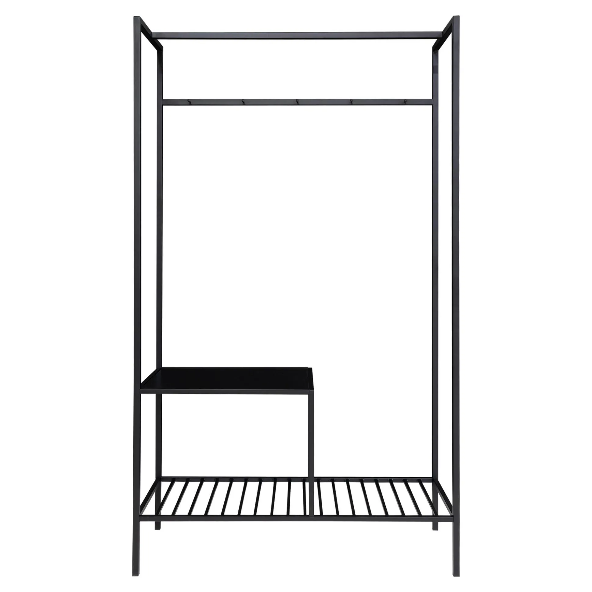 Tøjstativ Madrid, sort