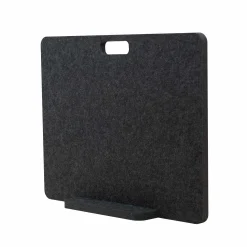 Transportabel bordskærm 70x55 cm, antracitgrå