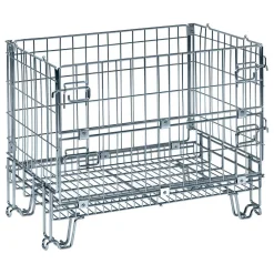 Trådbur, medium, sammenklappelig